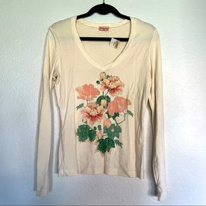 Floral long sleeve blouse
